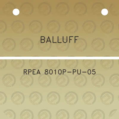 balluff-rpea-8010p-pu-05