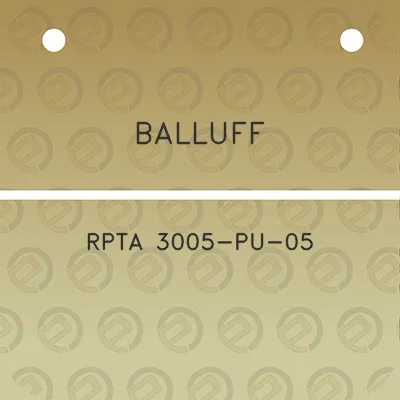 balluff-rpta-3005-pu-05