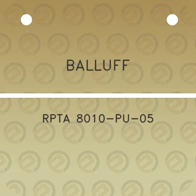 balluff-rpta-8010-pu-05