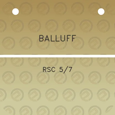 balluff-rsc-57