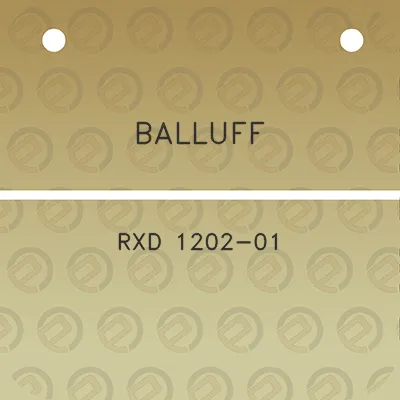 balluff-rxd-1202-01