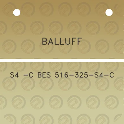 balluff-s4-c-bes-516-325-s4-c