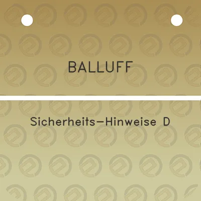 balluff-sicherheits-hinweise-d