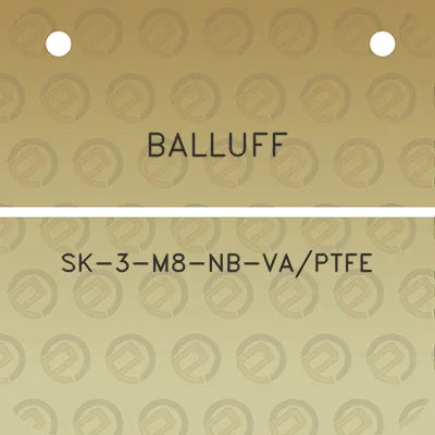 balluff-sk-3-m8-nb-vaptfe