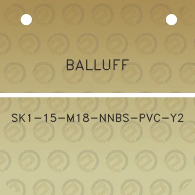 balluff-sk1-15-m18-nnbs-pvc-y2