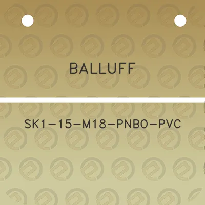 balluff-sk1-15-m18-pnbo-pvc