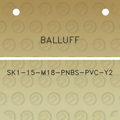 balluff-sk1-15-m18-pnbs-pvc-y2