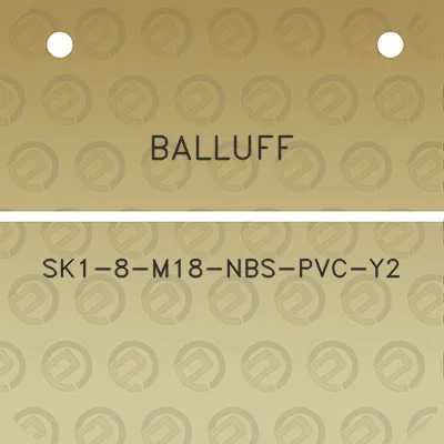 balluff-sk1-8-m18-nbs-pvc-y2