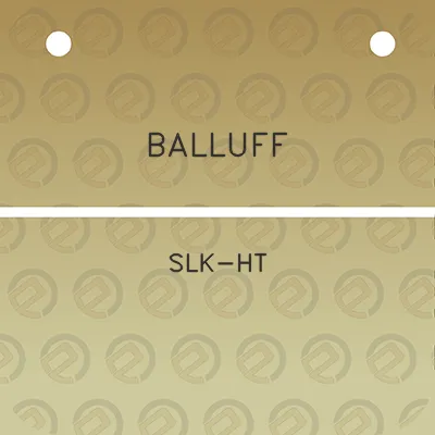 balluff-slk-ht