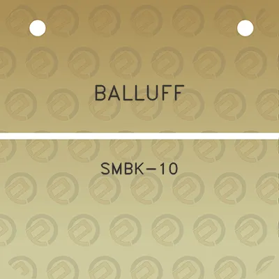 balluff-smbk-10