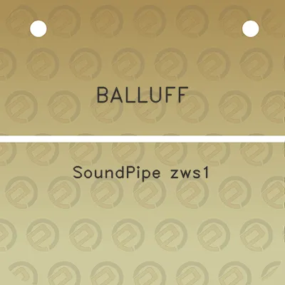 balluff-soundpipe-zws1