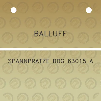 balluff-spannpratze-bdg-63015-a