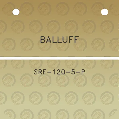 balluff-srf-120-5-p