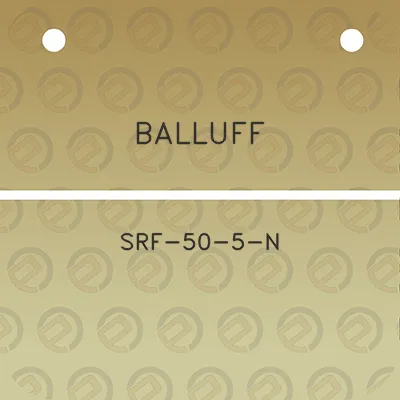 balluff-srf-50-5-n