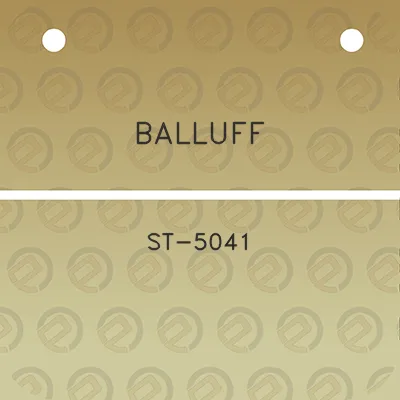 balluff-st-5041