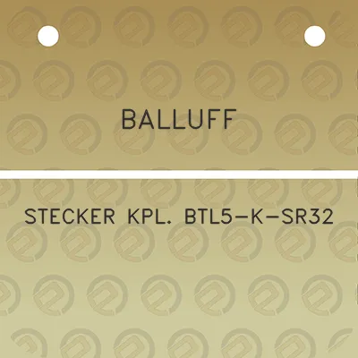 balluff-stecker-kpl-btl5-k-sr32