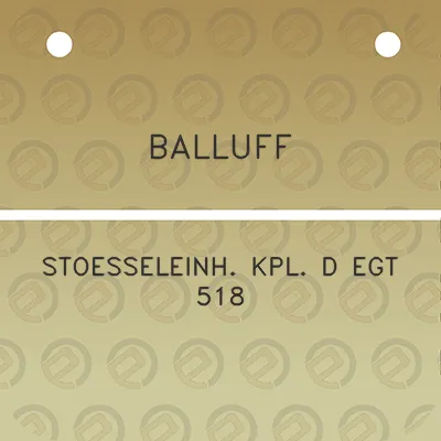 balluff-stoesseleinh-kpl-d-egt-518