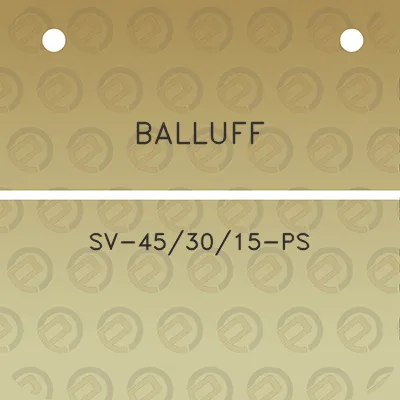 balluff-sv-453015-ps