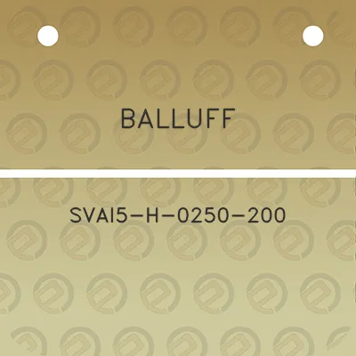 balluff-svai5-h-0250-200