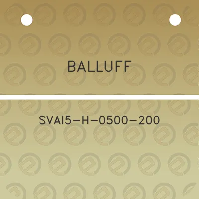 balluff-svai5-h-0500-200