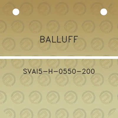 balluff-svai5-h-0550-200