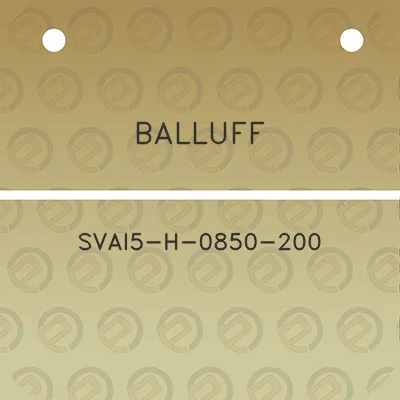 balluff-svai5-h-0850-200