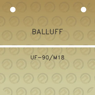 balluff-uf-90m18