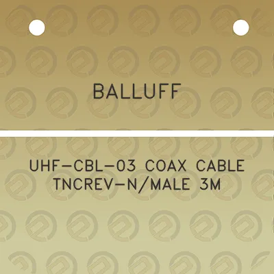 balluff-uhf-cbl-03-coax-cable-tncrev-nmale-3m