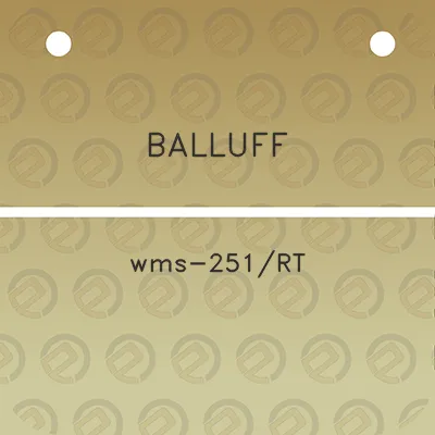 balluff-wms-251rt