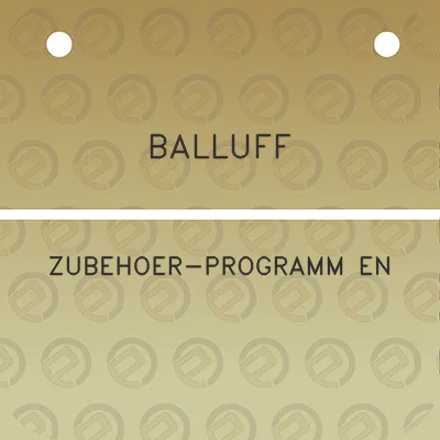 balluff-zubehoer-programm-en