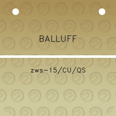 balluff-zws-15cuqs