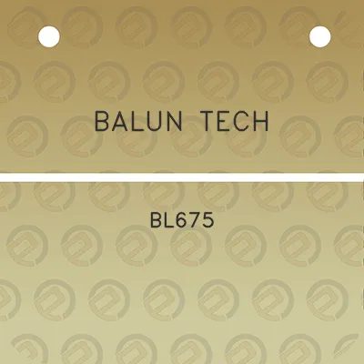 balun-tech-bl675