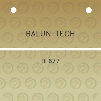 balun-tech-bl677