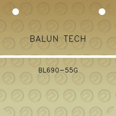 balun-tech-bl690-55g