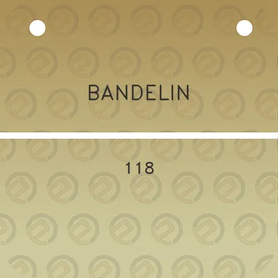 bandelin-118