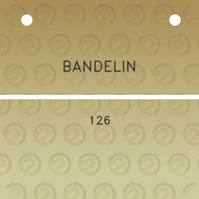 bandelin-126