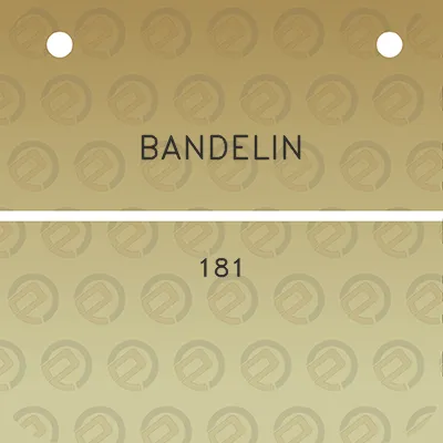 bandelin-181