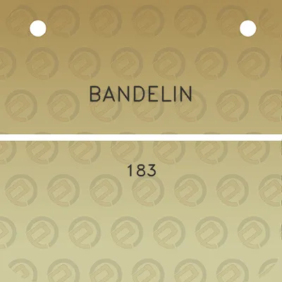 bandelin-183