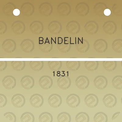 bandelin-1831