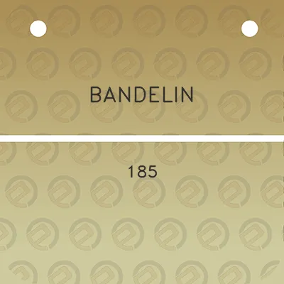 bandelin-185