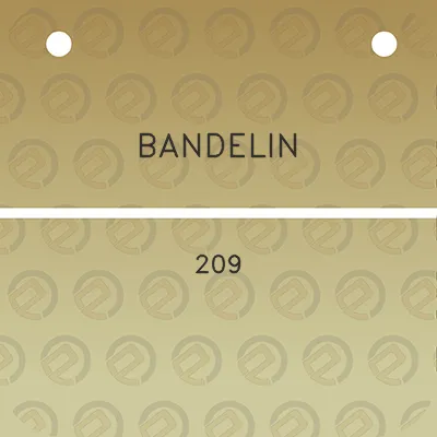 bandelin-209