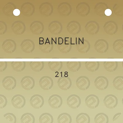 bandelin-218