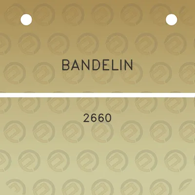 bandelin-2660