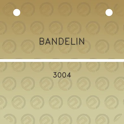 bandelin-3004