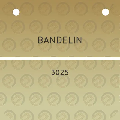 bandelin-3025