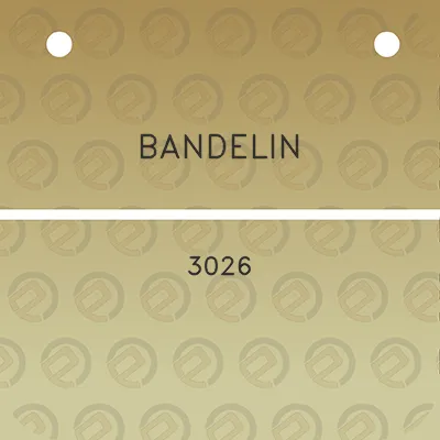 bandelin-3026