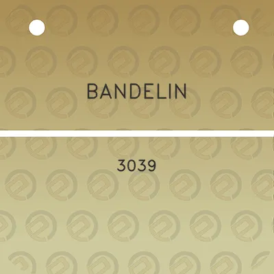 bandelin-3039