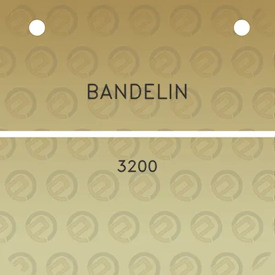 bandelin-3200