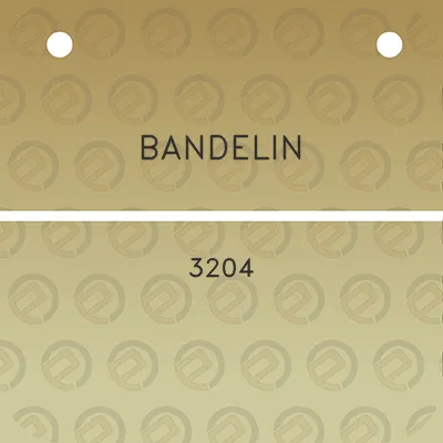 bandelin-3204