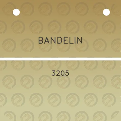 bandelin-3205